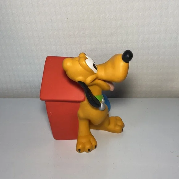 Disney Pluto Piggy Bank Hard Plastic H7” - Picture 4 of 5